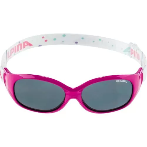 Alpina SPORTS FLEXXY Kids Sonnenbrillen - polka-dots black