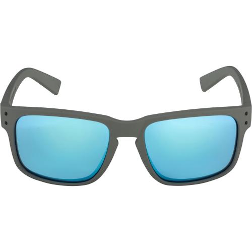 Preview: Alpina KOSMIC Sonnenbrillen - moon-grey matt, blue mirror