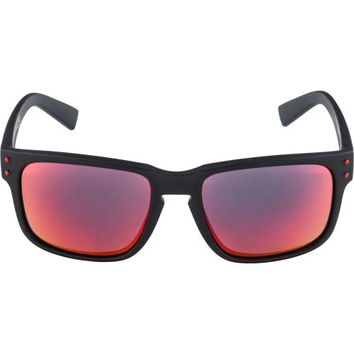 Preview: Alpina KOSMIC Sonnenbrillen - black matt red mirror