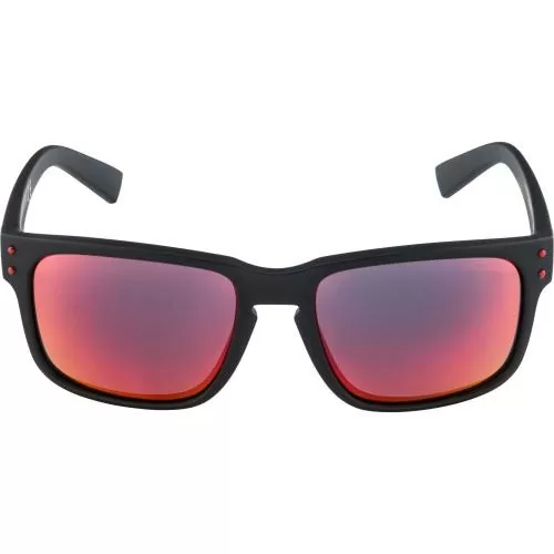 Alpina KOSMIC Sonnenbrillen - black matt red mirror