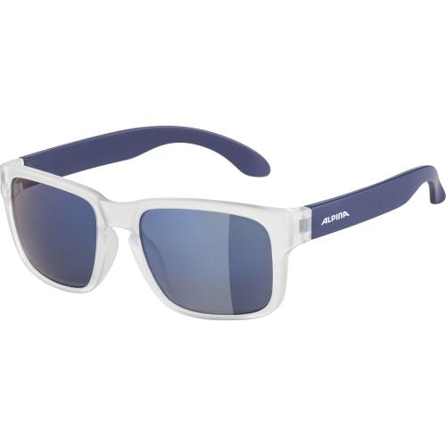 Preview: Alpina Mitzo Sonnenbrille - blue transparent, blue mirror cat.3