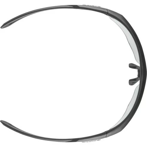 Alpina Nylos Hr Sonnenbrille - black transparent mat, clear mirror cat.1