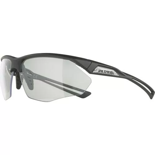 Alpina Nylos Hr Sonnenbrille - black transparent mat, clear mirror cat.1