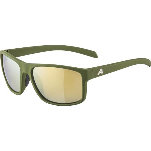 Preview: Alpina NACAN I Sonnenbrillen - Olive Matt, Bronce Mirror