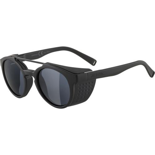 Preview: Alpina GLACE Sonnenbrille - all black matt, black mirror