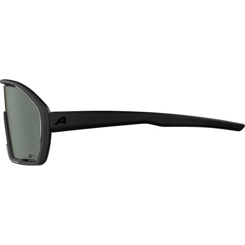 Preview: Alpina BONFIRE Q-LITE Sonnenbrille - black matt, silver mirror