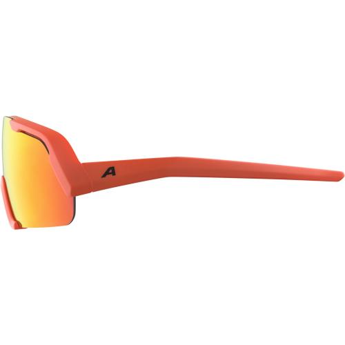 Preview: Alpina Rocket Junior Sonnenbrille - Pumpkin-Orange Matt, Yellow Mirror