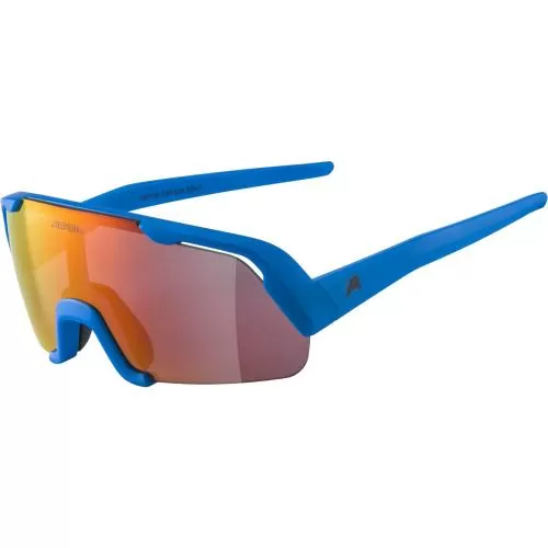 Alpina Rocket Junior Sonnenbrille - Blue Matt, Blue Mirror