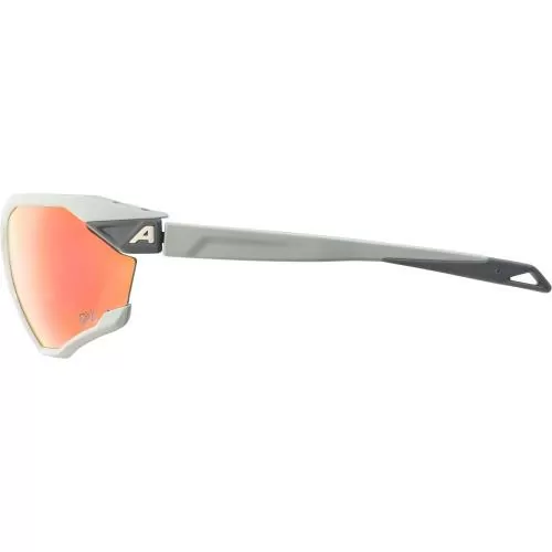 Alpina Twist Six Mattqv Sunglasses - smoke, qv mirror rainbow
