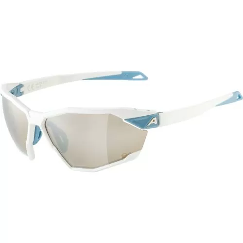 Alpina Twist Six Q Sonnenbrille - white matt