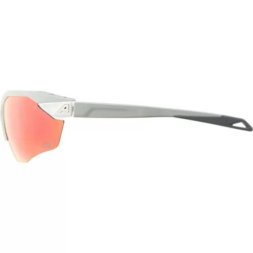 Alpina Twist Six S Hr Qv Sonnenbrille - smoke-grey matt, qv rainbow mirror