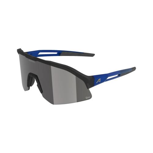 Alpina Sonic Hr Q-Lite Sportbrille - midnight-grey matt, silver cat.3
