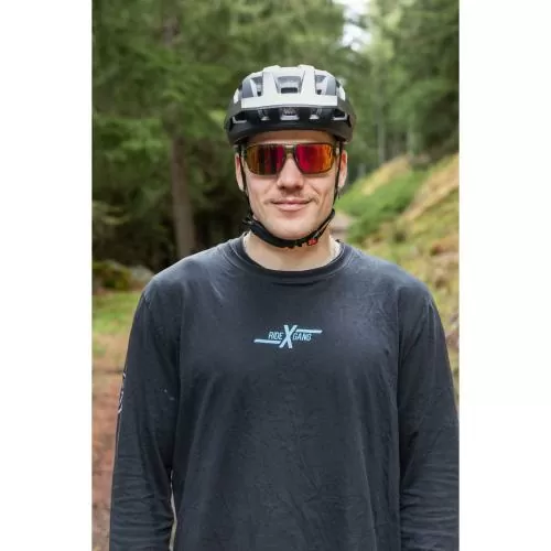 Alpina Swift Sonnenbrille - green-transparent matt, mirror gold cat. 3