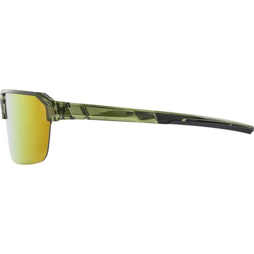 Preview: Alpina Swift Hr Sonnenbrille - green-transparent matt, mirror gold cat.3