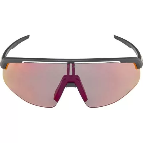 Alpina Turbo Pro Qv Sunglasses - black matt, qv rainbow cat. 1-3