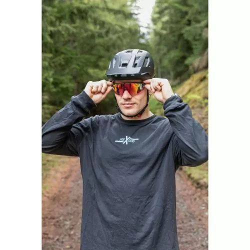 Alpina Turbo Pro Qv Sunglasses - black matt, qv rainbow cat. 1-3
