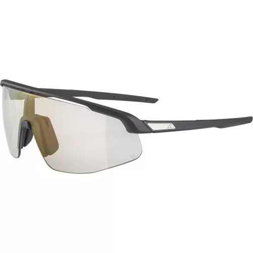 Alpina Turbo Pro V Sonnenbrille - black matt, v red cat. 0-3