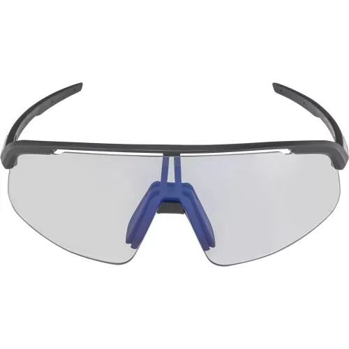 Alpina Turbo Pro S V Sonnenbrille - black matt, v blue cat. 0-3