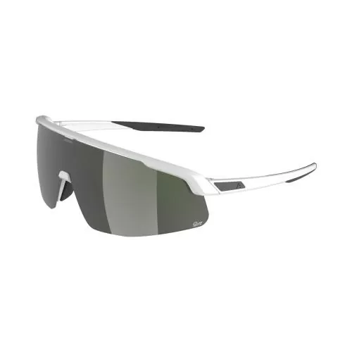 Alpina Turbo Pro S Q-Lite Sportbrille - white gloss, silver cat. 3
