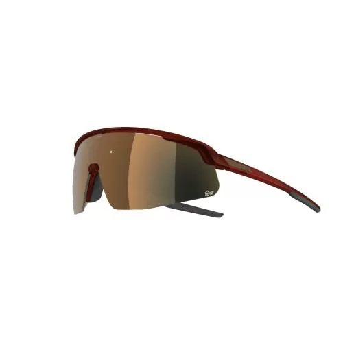 Alpina Turbo Pro S Q-Lite Sportbrille - red transparent matt, gold cat. 3