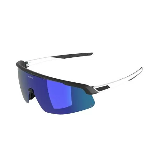 Alpina Turbo Pro Q Sonnenbrille - black-white mat