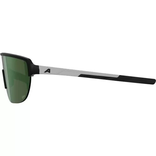 Alpina Ram 2.0 Q-Lite Sportbrille - black-white matt, green cat.2
