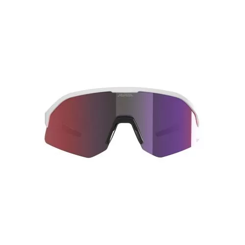 Alpina Sonic Hr M Q-Lite Sportbrille - white gloss, pink cat. 2