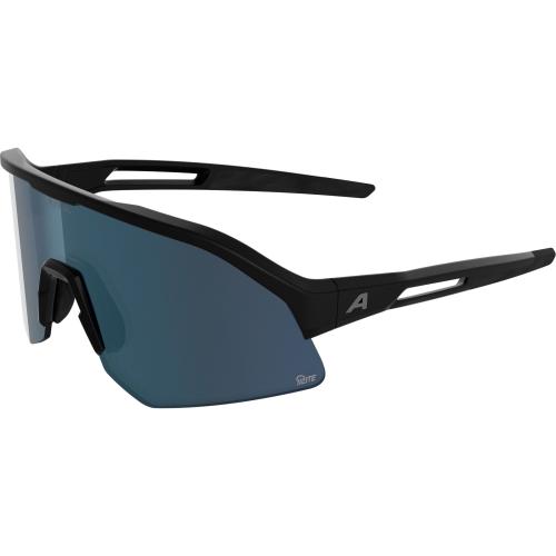 Alpina Sonic Hr M Q-Lite Sportbrille - black matt, blue cat. 3
