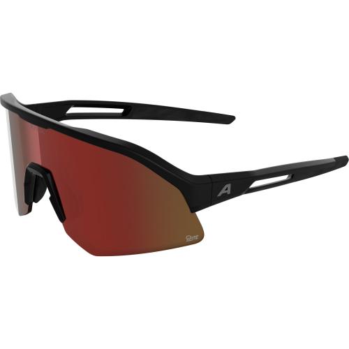 Alpina Sonic Hr M Q-Lite Sportbrille - black matt, red cat.2