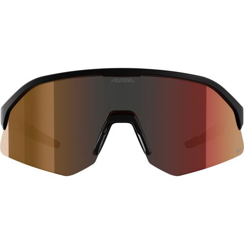 Preview: Alpina Sonic Hr M Q-Lite Sportbrille - black matt, red cat.2