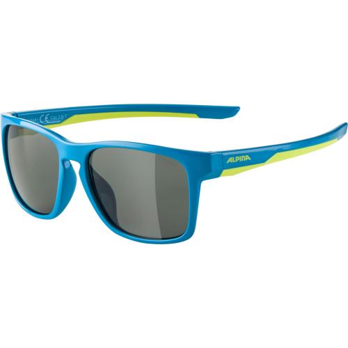 Preview: Alpina FLEXXY COOL KIDS I Sonnenbrillen - Blue Lime Mirror Black