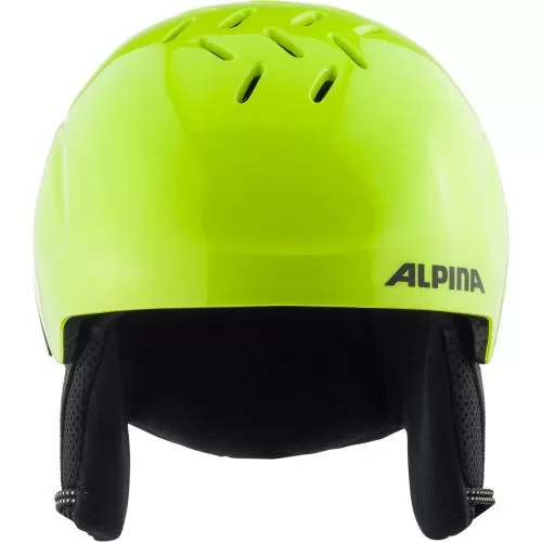 Alpina Pizi Skihelm - Neon-Yellow Matt
