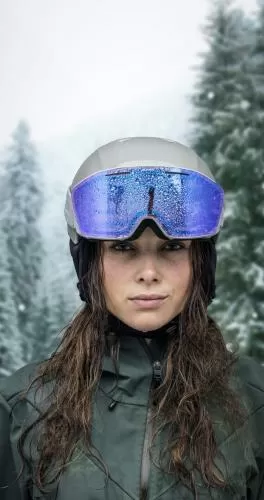 Alpina Kroon MIPS Ski Helmet - White Matt