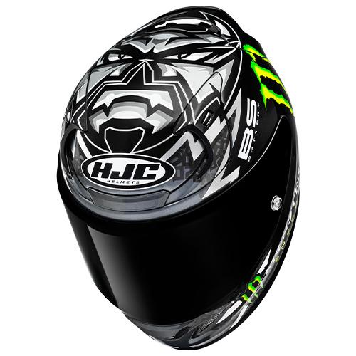 Preview: HJC RPHA 12 QUARTARARO REPLICA BLACK MC5 - Motorradhelm