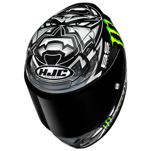 HJC RPHA 12 QUARTARARO REPLICA BLACK MC5 - Motorradhelm