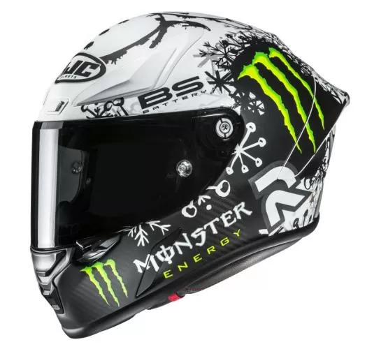 HJC RPHA 1 V2 CARBON SNOW DIABLO MC10SF - Motorradhelm