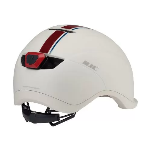 HJC Route Velohelm - matt cremeweiss