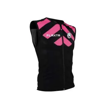 Flaxta Back Protector Behold Junior - Black, Bright Pink