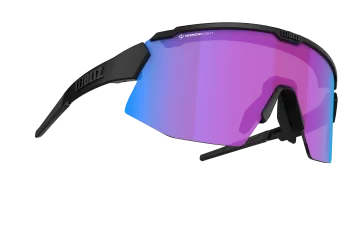 Bliz Sportbrille Breeze Small Nano Optics Nordic Light - Black, Begonia w Blue multi Cat 2