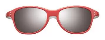 Julbo Sonnenbrille Boomerang - Rot-Grau, Grau Flash Silber