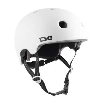 TSG META Velo Helmet - white satin