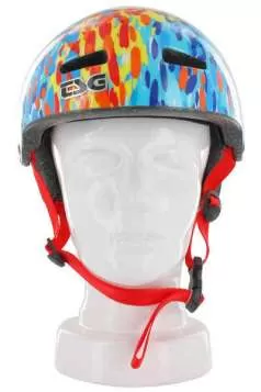 TSG Bike Helmet Superlight Graphic Design - Lots of Dots