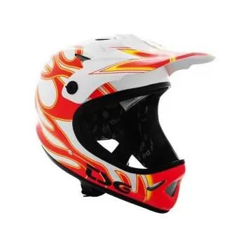 TSG Bike Helmet Staten Graphic Design - Flame
