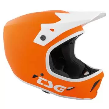 TSG Bike Helmet Advance Solid Color - Orange Flat