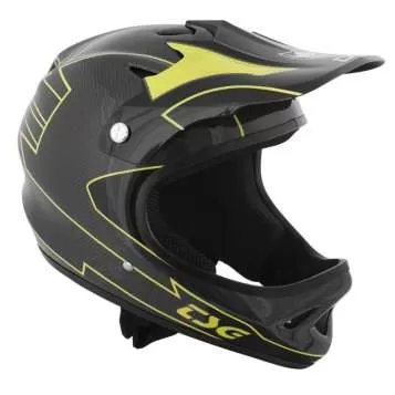 TSG Bike Helmet Staten Graphic Design - Carbon Green