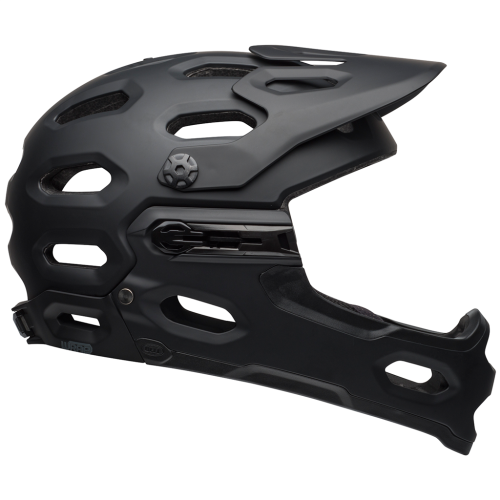 Preview: Bell Super 3R MIPS Velohelm - matte/gloss black/grey