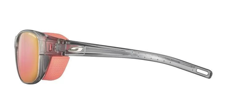 Julbo Eyewear Camino M - Shiny Translucent Gray, Pink