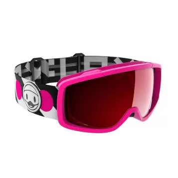 Flaxta Ski Goggle Candy Junior - Bright Pink - Dark Red