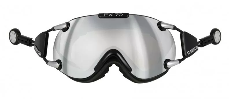 Casco FX 70 Carbonic Skibrille - schwarz-silber