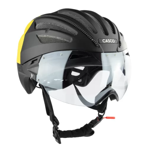 Casco SPEEDairo Nitro Velohelm - shade schwarz gelb